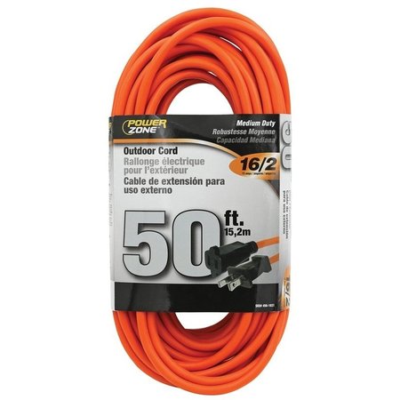 POWERZONE Cord Ext Otd Or Sjtw 16/2 50Ft OR481630